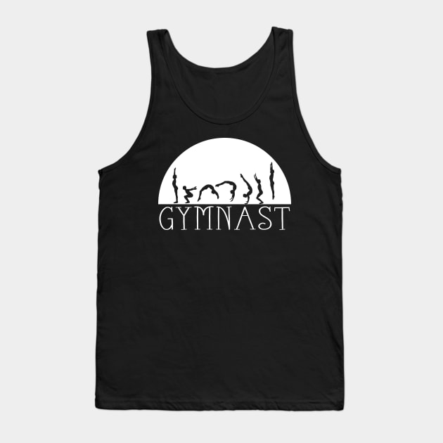 Gymnast Moon Tank Top by XanderWitch Creative